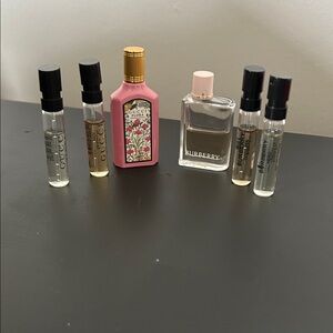Gucci Flora & Burberry Mini Perfume Sample Set